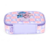 Estojo Nécessaire Box grande Escolar Juvenil Stitch Lilas Disney Original Licenciado - Brinkmix Brinquedos e Mochilas LDTA