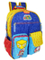 Kit Mochila Costa Escolar Super Mario Grande + Estojo Triplo 03 Ziper Original Chenson