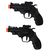 Kit 02 Lançador Pistola Revolver Preta Lança Dardos C/ Alvo - comprar online