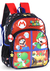 Mochila Escolar Infantil Costa Media Super Mario Chaveiro Original Luxcel