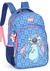 Mochila Costa Stitch Azul grande 45cm Original Licenciada Modelo 2025