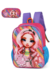 Kit Mochila Costa Média Infantil Rainbow High + Estojo Original Luxcel