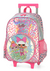 Mochila Escolar Infantil Rodinha Lol Surprise 40cm Original Luxcel na internet