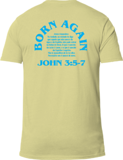 Camiseta Di-Legado "Born Again" - Básica Off White - comprar online