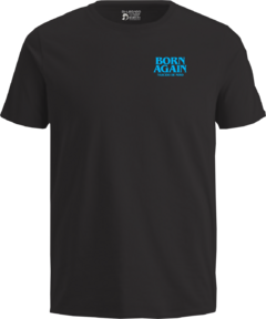 Camiseta Di-Legado "Born Again" - Básica Preta Azc.