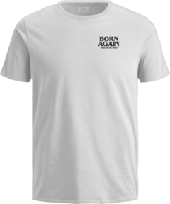 Camiseta Di-Legado "Born Again" - Básica Branca