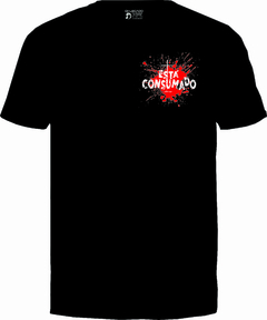 Camiseta Di-Legado "Está Consumado" - Básica Preta