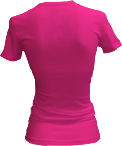 Camiseta Di-Legado "Nenhum outro há" - Baby look Pink - comprar online