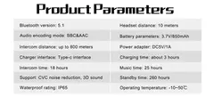 Intercomunicador Ejeas v6 pro +/plus, bluetooth, à prova d'água ip67, p/ Capacetes - loja online