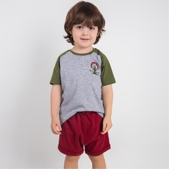 Short Saruel em algodão egípcio - Ensino Infantil MONTE VERDE - comprar online