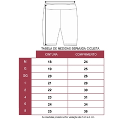 Bermuda Ciclista em suplex - Ensino Infantil e Fundamental MONTE VERDE na internet