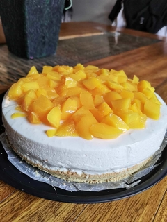 Peach Cold Lemon Cheesecake - buy online