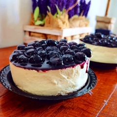 Blueberry Cold Lemon Cheesecake