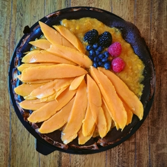 Mango Burnt Basque Cheesecake