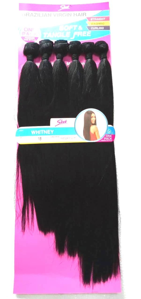 Cabelo Bio Vegetal Whitney - Sleek Brazilian Virgin Hair