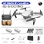 Drone Com Grande Angular HD 4K 1080P Câmera Altura Segurar RC Quadcopter Dobrável Dron Brinquedo Para Presente Quadcopter E88 Pro WIFI FPV - Fontes Shop