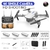 Drone Com Grande Angular HD 4K 1080P Câmera Altura Segurar RC Quadcopter Dobrável Dron Brinquedo Para Presente Quadcopter E88 Pro WIFI FPV