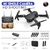 Drone Com Grande Angular HD 4K 1080P Câmera Altura Segurar RC Quadcopter Dobrável Dron Brinquedo Para Presente Quadcopter E88 Pro WIFI FPV - loja online