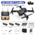 Drone Com Grande Angular HD 4K 1080P Câmera Altura Segurar RC Quadcopter Dobrável Dron Brinquedo Para Presente Quadcopter E88 Pro WIFI FPV - comprar online