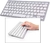 Teclado mini escritorio bluetooth slim mac tablet pc ipad ios windows - Fontes Shop