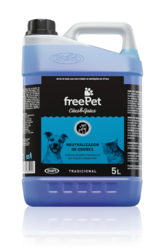 NEUTRALIZADOR DE ODORES TRADICIONAL 5L FREEPET