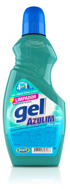 LIMPADOR GEL AZULIM ERVA DOCE 500ML