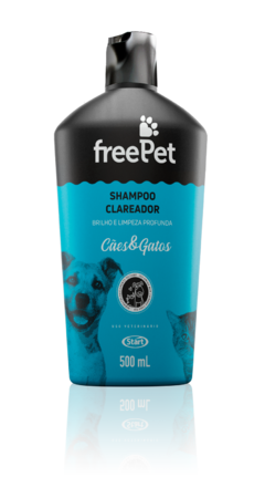 FREE PET SHAMPOO CLAREADOR PELOS 500ML