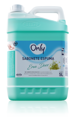 SABONETE LIQUIDO- ONLY- ESPUMA ERVA DOCE 5LT