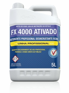 LIMPA BAU/ LIMPA ALUMINIO FX4000 ATIVADO 5LT 1:40