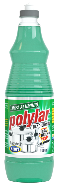 LIMPA ALUMINIO POLYLAR LIMAO 500ML