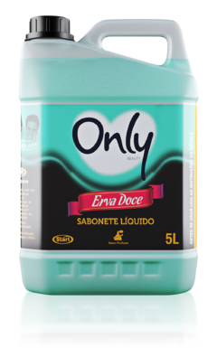 SABONETE LIQUIDO- ONLY ERVA DOCE PEROLADO 5LT