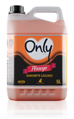 SABONETE LIQUIDO- ONLY- PESSEGO PEROLADO 5LT