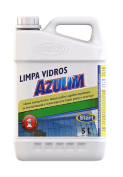 LIMPA VIDROS AZULIM 5LT COM SILICONE