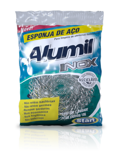 ESPONJA ALUMIL AÇO INOX