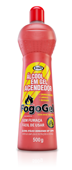 FOGOGEL RED GEL P/QUEIMA 500ML