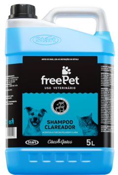 FREE PET SHAMPOO CLAREADOR PELOS 5LT