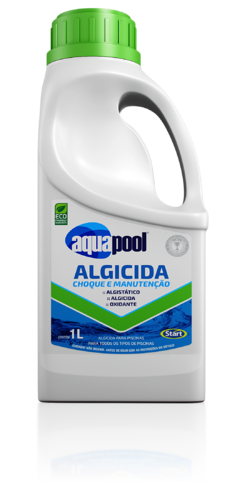 AQUAPOOL ALGICIDA CHOQUE E MANUTENCAO 1L