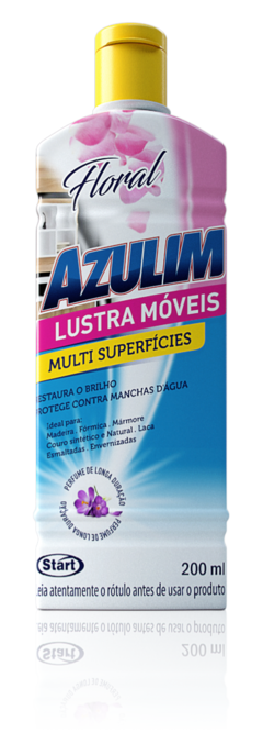 LUSTRA MOVEIS AZULIM FLORAL 200ML