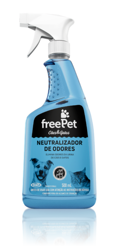 FREE PET NEUTRALIZADOR ODORES TRAD.500ML