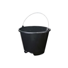 BALDE PLASTICO 12L PRETO