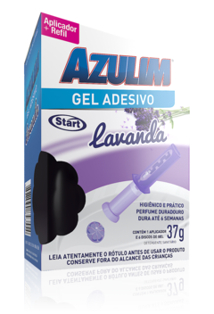 GEL ADESIVO AZULIM APARELHO LAVANDA 37G