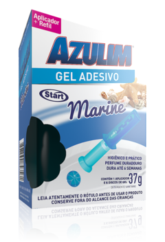 GEL ADESIVO AZULIM APARELHO MARINE 37G