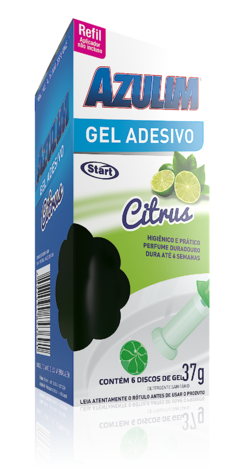 GEL ADESIVO AZULIM APARELHO CITRUS 37G