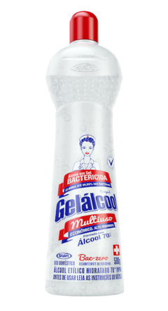 GELALCOOL 70. INPM BACTERICIDA 500G