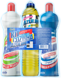 KIT COZINHA AZULIM 500ML 03UN