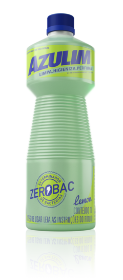 ALCOOL DESINF AZULIM ZEROBAC LEMON 1LT