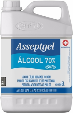 ALCOOL LIQ 70% 5LT ASSEPTGEL