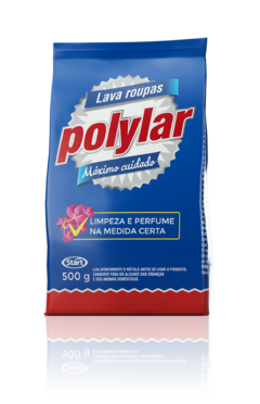 SABAO EM PO POLYLAR 500G SACHET LAVA ROUPAS