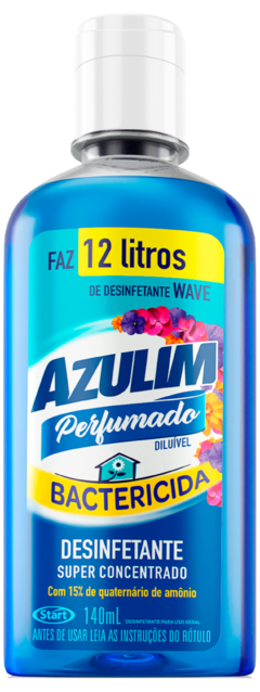 AZULIM DILUIVEL 140ML WAVE DESINFETANTE