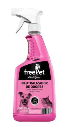 FREE PET NEUTRAL.ODORES FL.CAMPO 500ML